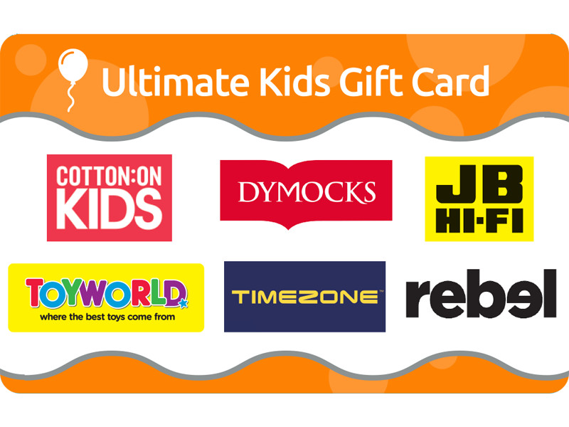 Child Gift Card
 $30 Ultimate Kids Gift Card Shopping