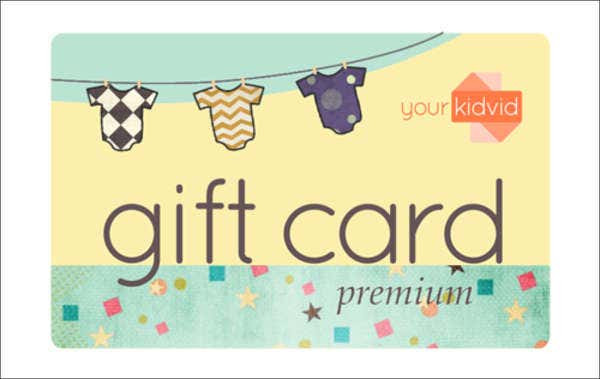 Child Gift Card
 Free Gift Cards
