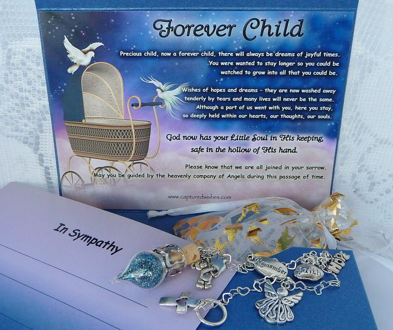 Child Gift Card
 Sympathy Loss of Child Gifts from Captured Wishes