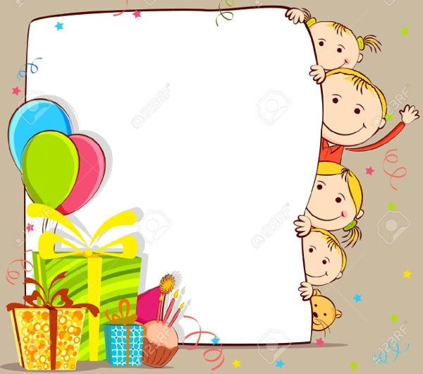 Child Gift Card
 72 Birthday Card Templates PSD AI EPS
