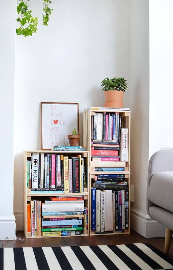 Children'S Book Storage
 17 DIY Unique Cheap Bookshelves For Your Study