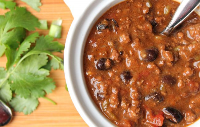 Chili With Ground Beef And Beans
 Instant Pot Chili Ground Beef & Black Bean Foody