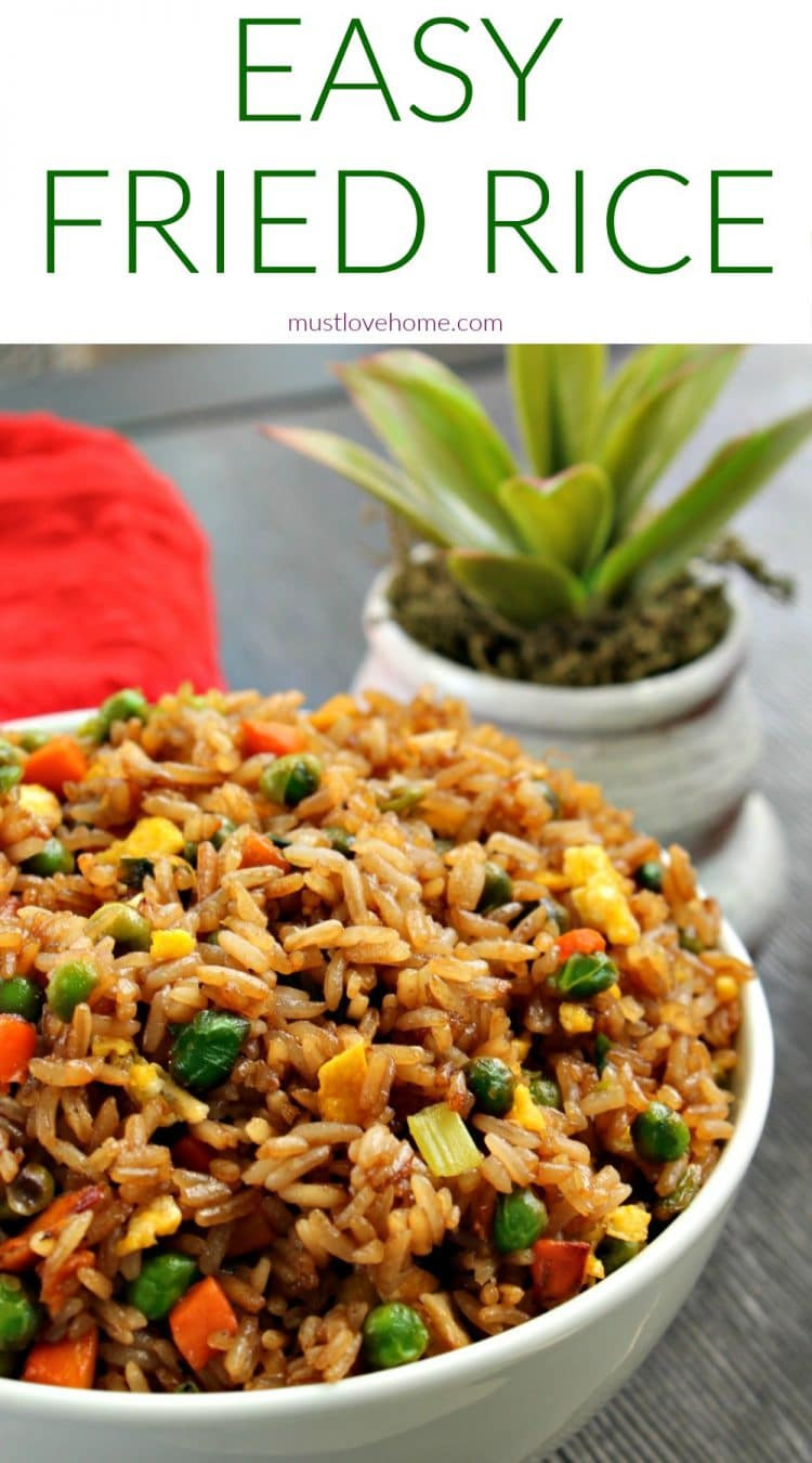 Chinese Fried Rice Recipe Easy
 Easy Fried Rice • Must Love Home
