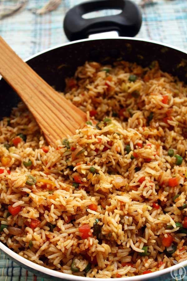 Chinese Fried Rice Veg
 Ve able Fried Rice Recipe