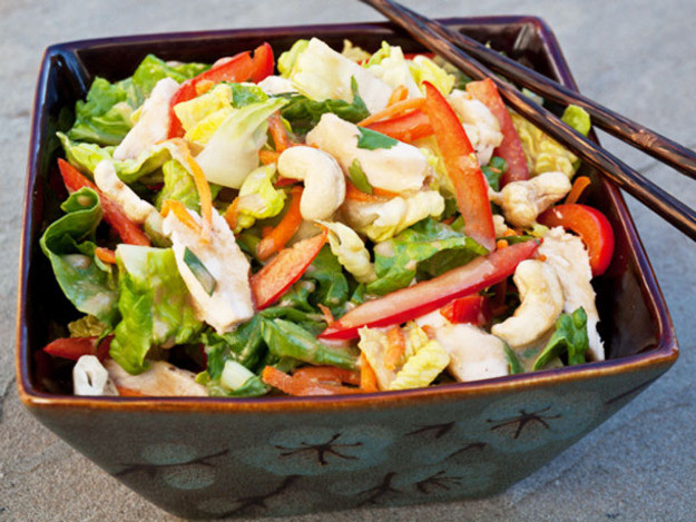 Chinese Salad Recipes
 Chinese Chicken Salad with Sesame Ginger Vinaigrette