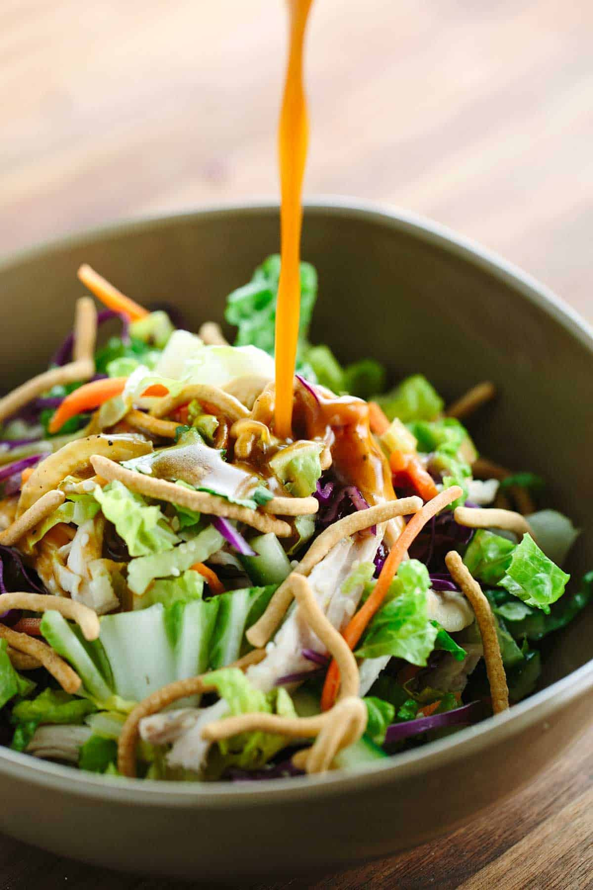 Chinese Salad Recipes
 Chinese Chicken Salad Recipe with Vinaigrette Dressing