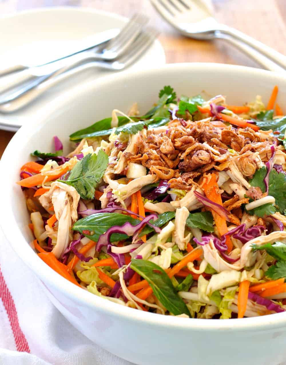 Chinese Salad Recipes
 Crunchy Asian Salad Recipe — Dishmaps