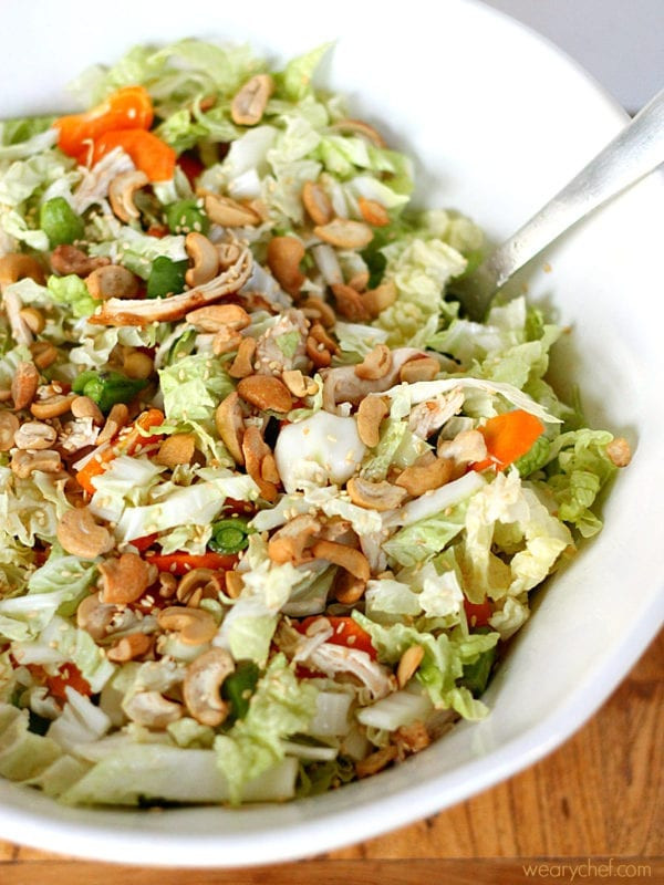 Chinese Salad Recipes
 Healthy Chinese Chicken Salad with Sesame Dressing The