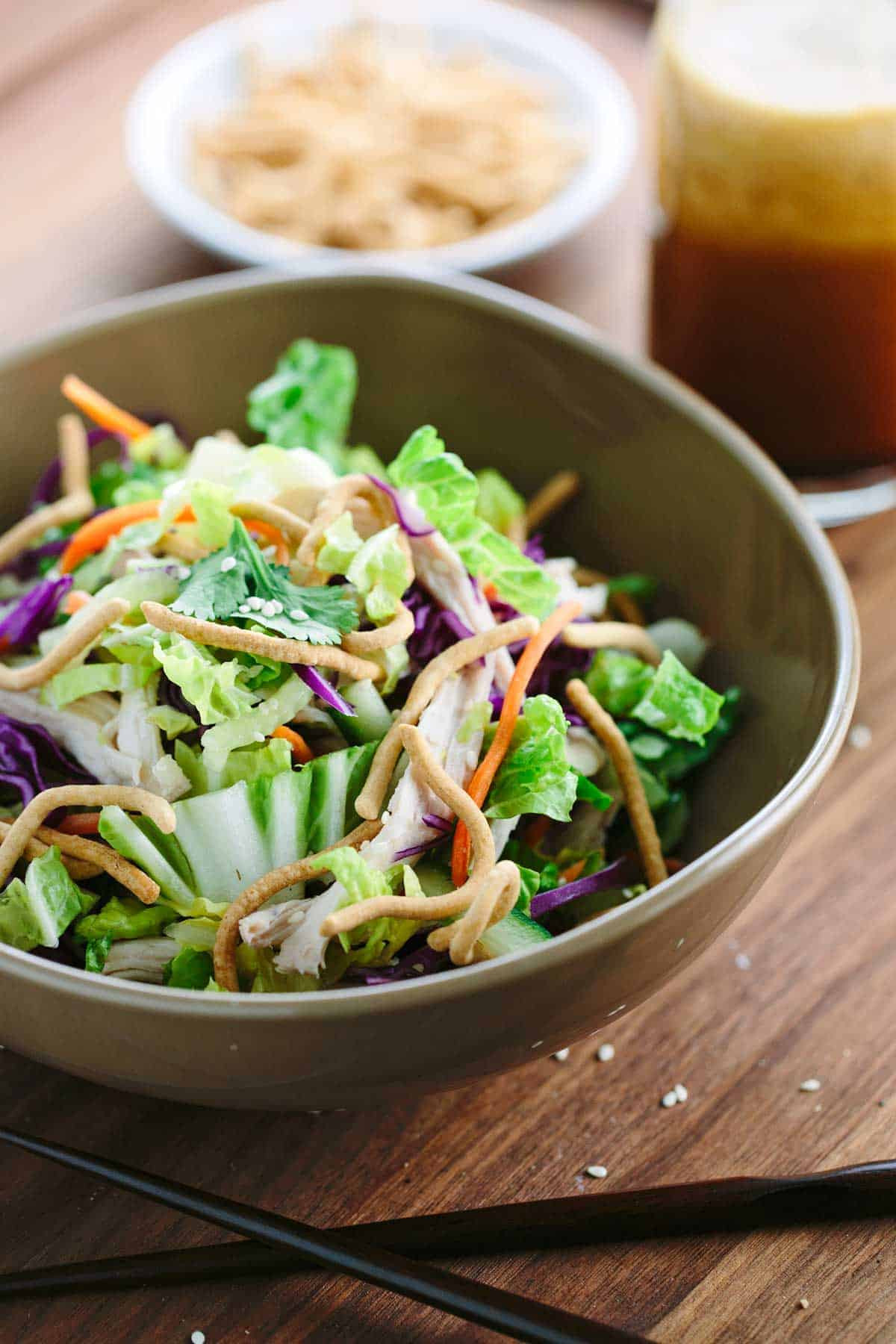 Chinese Salad Recipes
 Chinese Chicken Salad Recipe with Vinaigrette Dressing
