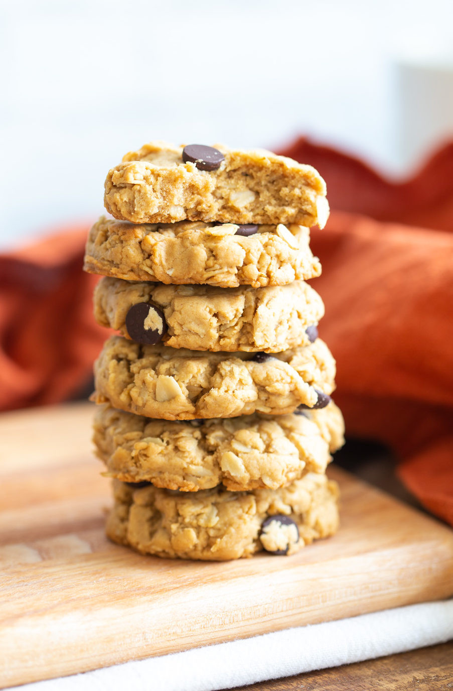 Chocolate Chip Peanut Butter Oatmeal Cookies
 Vegan Peanut Butter Oatmeal Chocolate Chip Cookies 1 Bowl