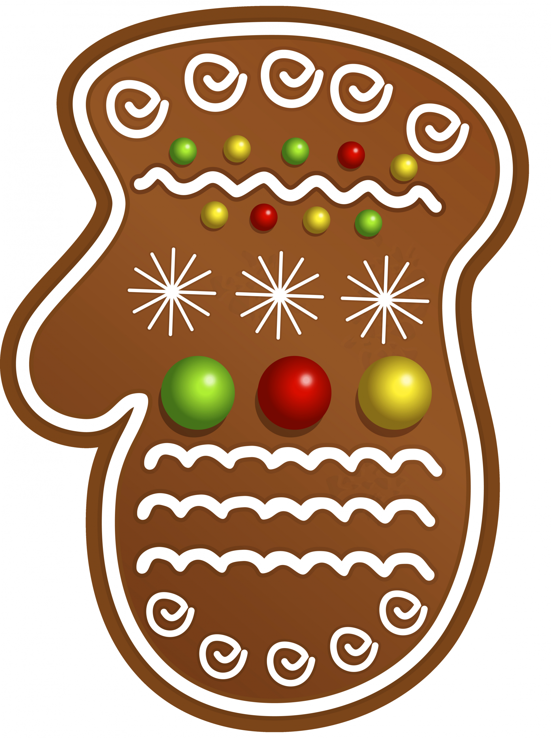 Christmas Cookies Clipart
 Christmas Cookie Glove PNG Clipart Image