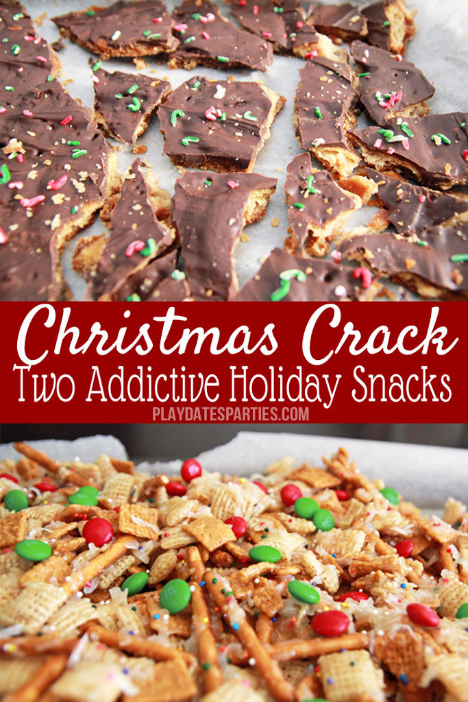 Christmas Crack Candy Recipe
 Christmas Crack Chex Mix Candy and Ritz Cracker Candy