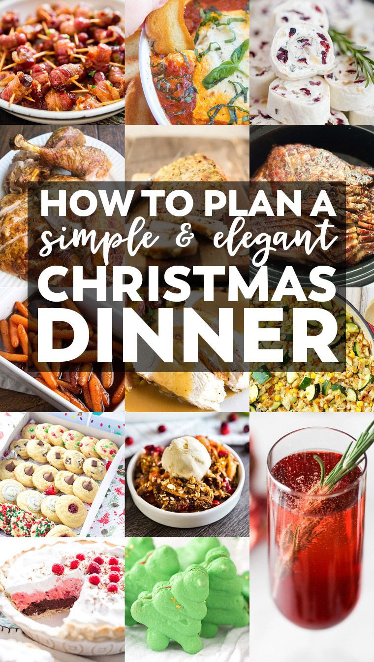 Christmas Eve Party Ideas For Family
 How to Plan a Simple & Elegant Christmas Dinner Menu