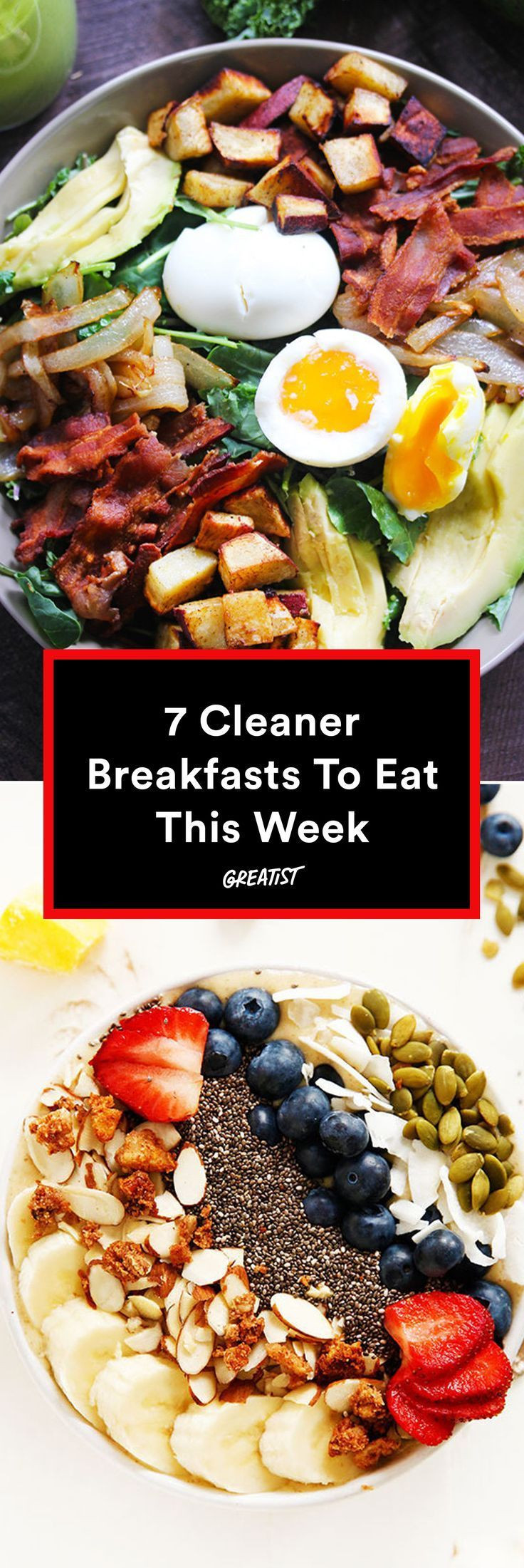 Clean Eating Breakfast Options
 7 Clean Breakfasts to Brighten Your Morning