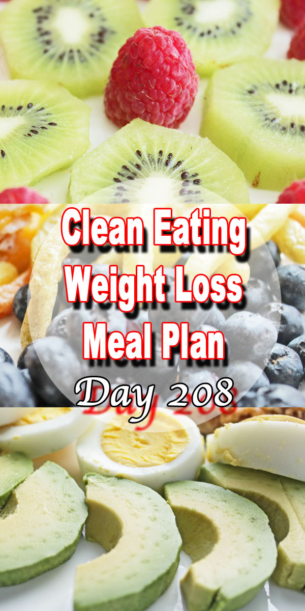 Clean Eating Weight Loss Plan
 Clean Eating Weight Loss Meal Plan 208