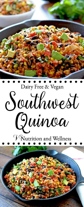 Cold Vegetarian Potluck Recipes
 Southwest Quinoa Recipe