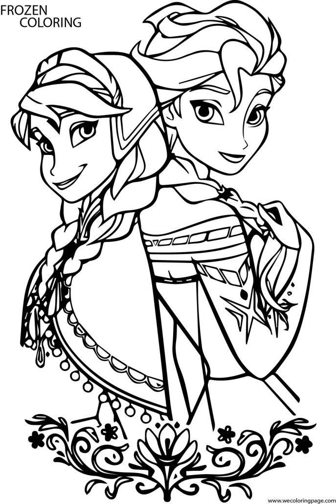 Coloring Pages For Kids Frozen
 Frozen Coloring Pages