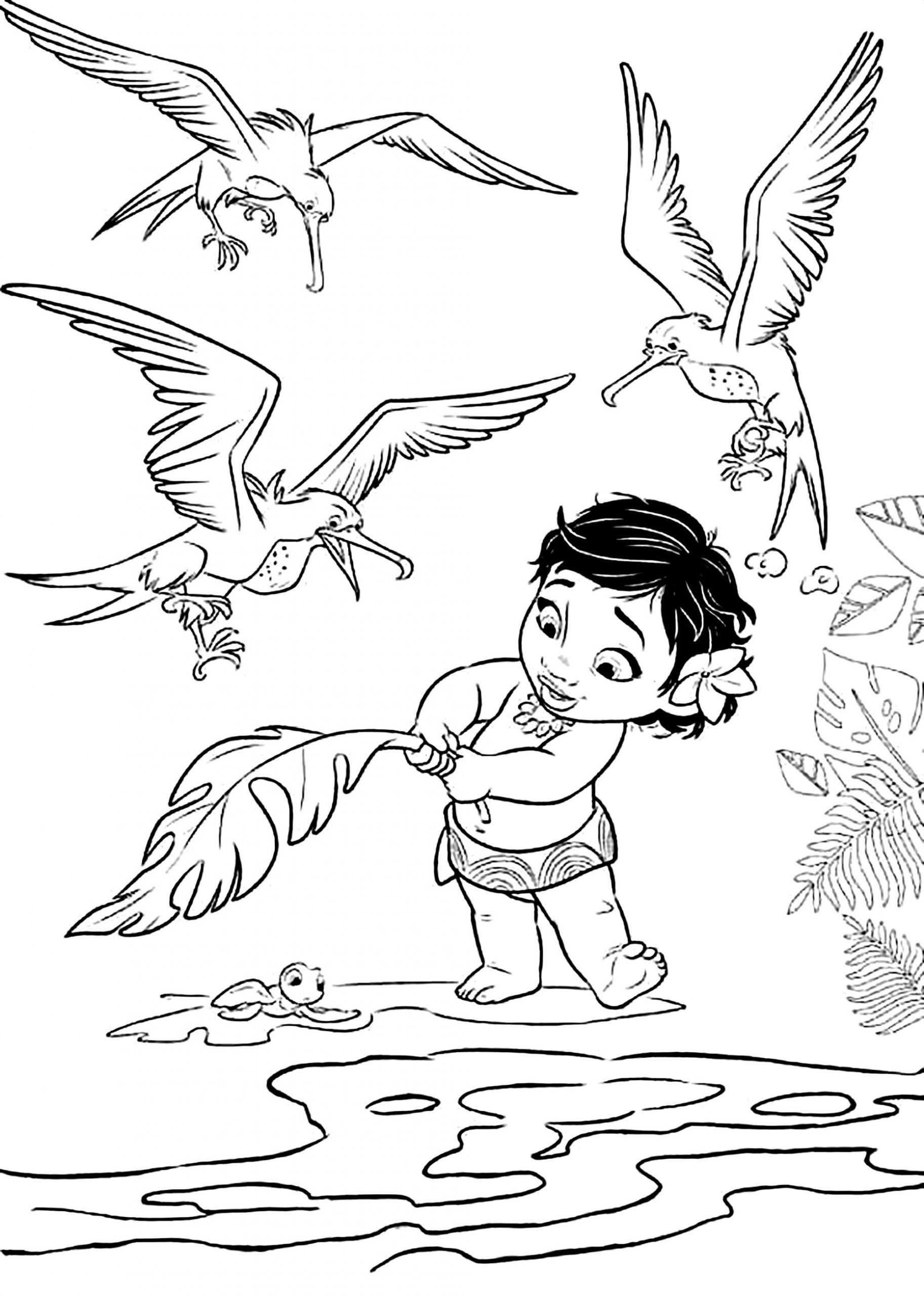 Coloring Pages For Kids Moana
 Moana for children Moana Kids Coloring Pages