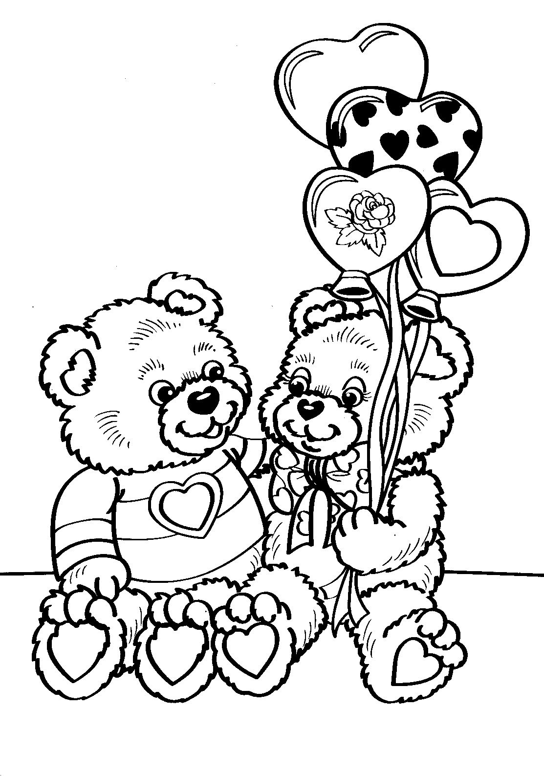 Coloring Pages For Kids Valentines Day
 Larue County Register Valentine s Day Printable Coloring