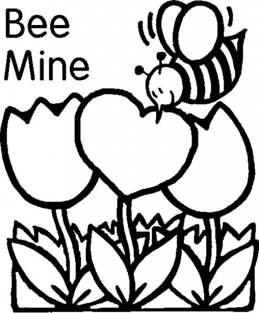 Coloring Pages For Kids Valentines Day
 Free Printables Valentines Day Coloring Pages Valentine
