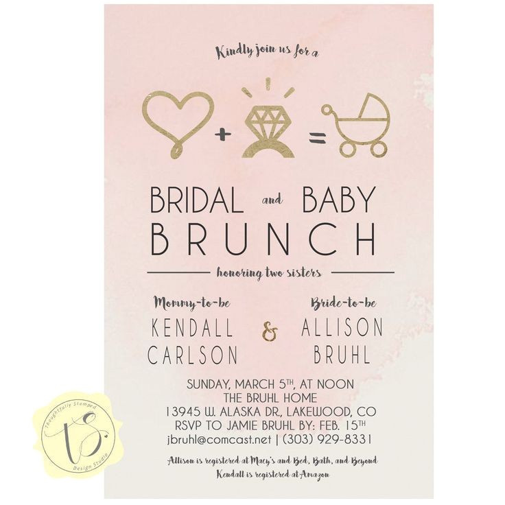 Combined Bridal Shower And Bachelorette Party Ideas
 bined Bridal Shower and Bachelorette Party Invitations
