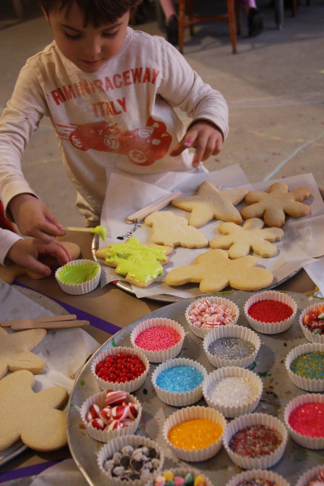 Cookie Decorating Party For Kids
 Kids Cookie Workshop This example is for a holiday