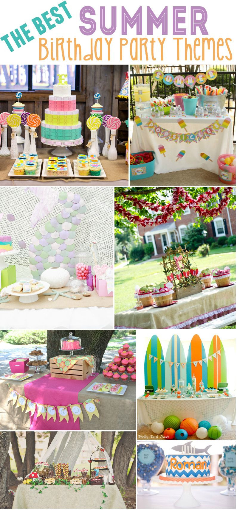 Cool Summer Party Ideas
 15 Best Summer Birthday Party Themes Design Dazzle