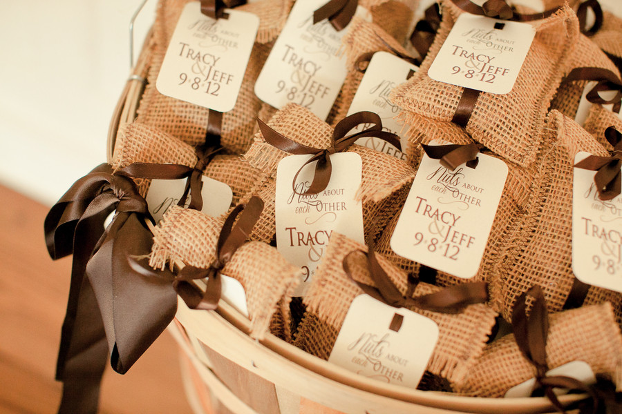 Country Themed Wedding Favors
 Burlap Themed Wedding Rustic Wedding Chic