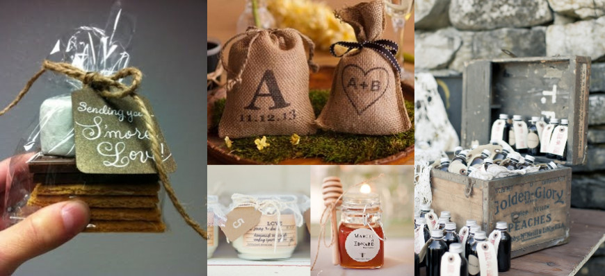 Country Themed Wedding Favors
 Country Rustic Themed Wedding Favours