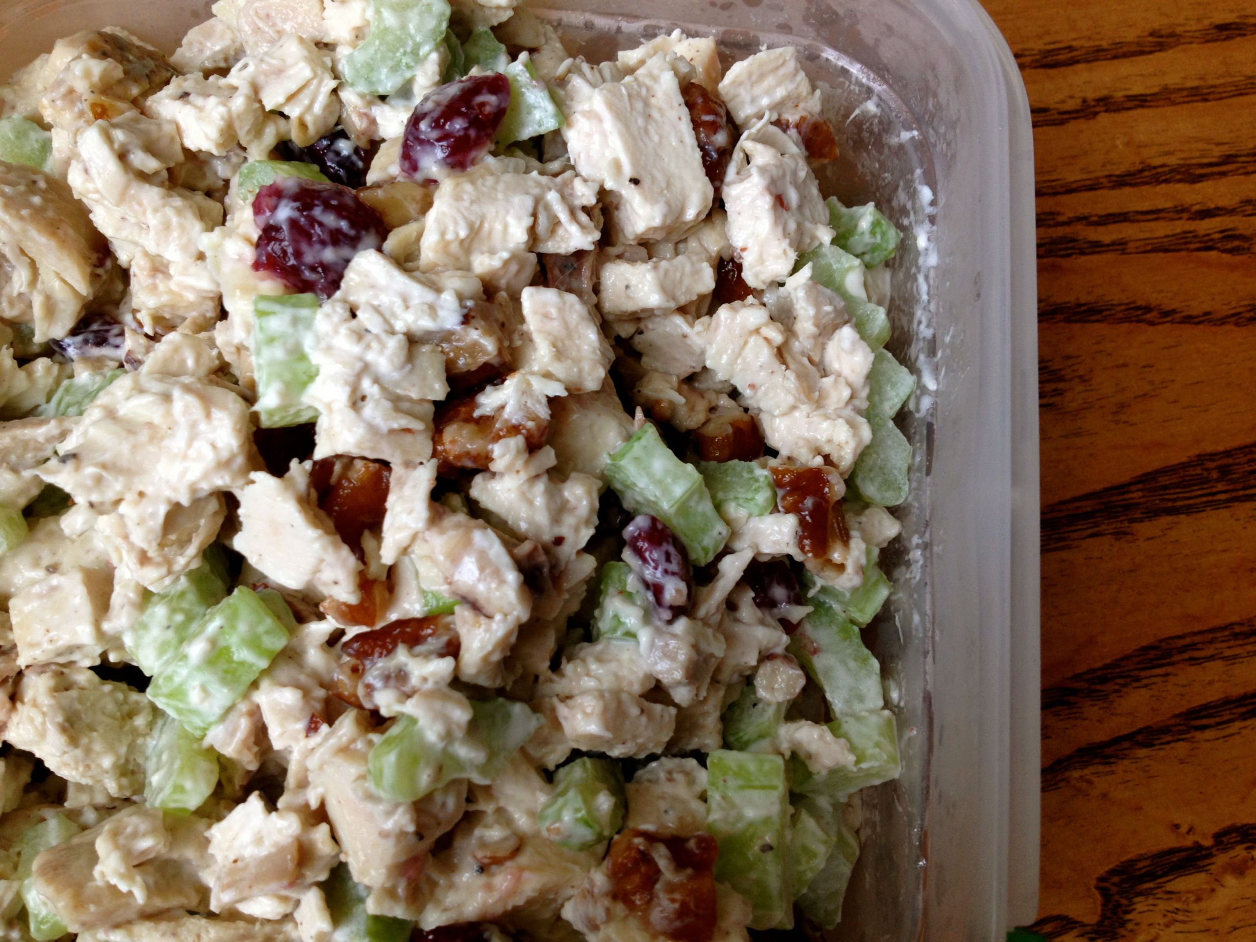 Cranberry Chicken Salad
 Chicken Salad Two Ways – Girly Ever After
