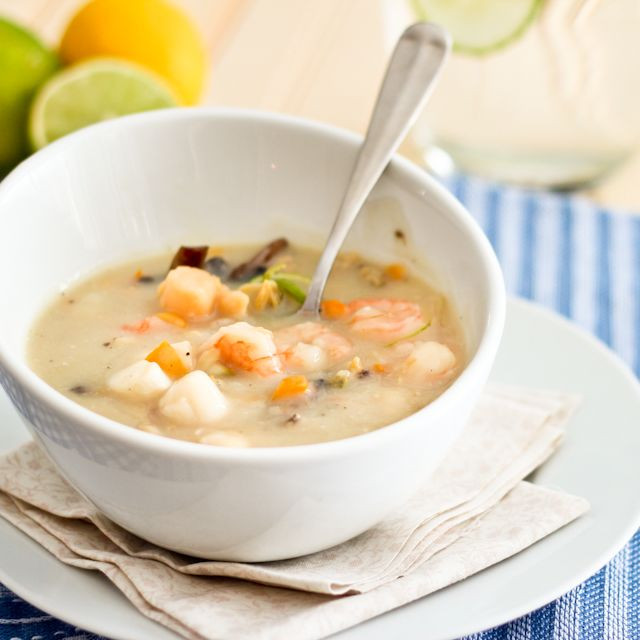 Cream Of Shrimp Soup
 Creamy seafood soup
