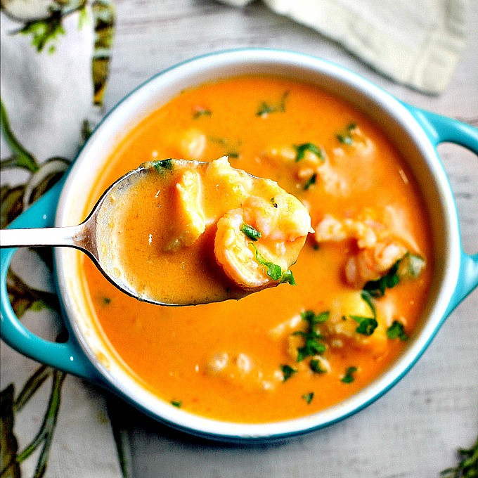 Creamy Seafood Bisque Recipe
 Creamy Tomato Seafood Bisque Recipe A Dish of Daily Life