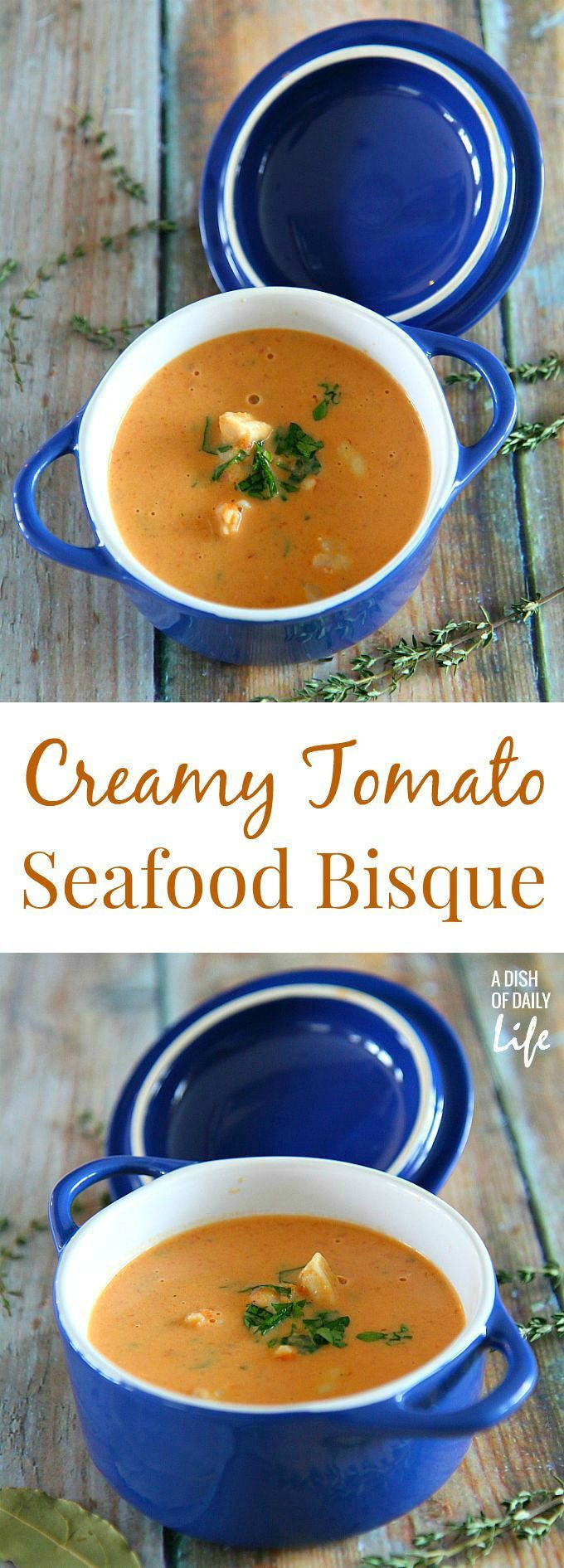 Creamy Seafood Bisque Recipe
 Creamy Tomato Seafood Bisque Recipe