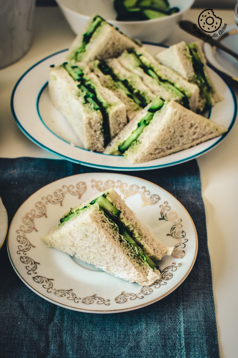 Cucumber Recipes Indian
 Indian Cucumber Chutney Sandwich Recipe – Tea Time Sandwich