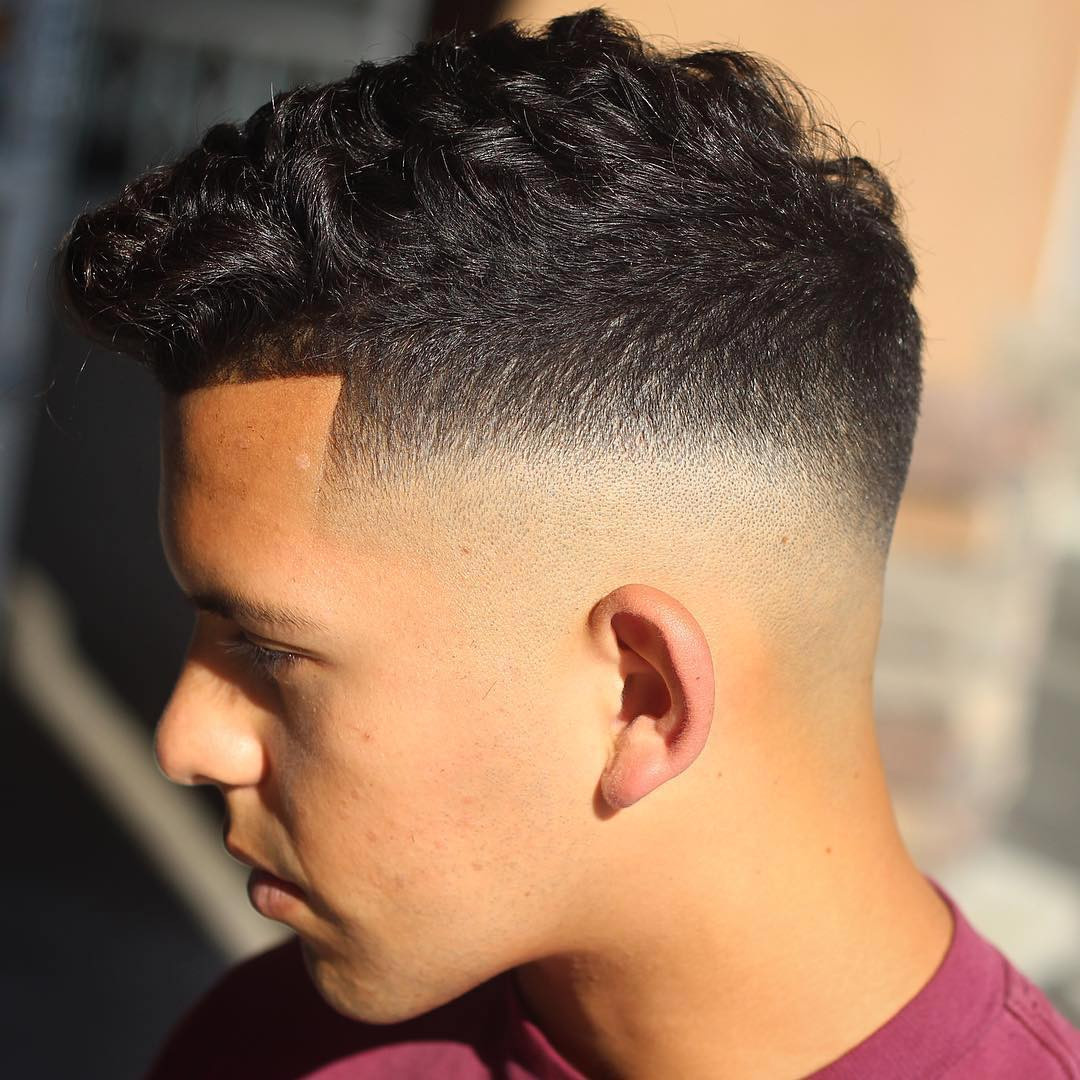 Curly Hair Fade Haircuts
 The Best Fade Haircuts For Men 33 Styles 2019