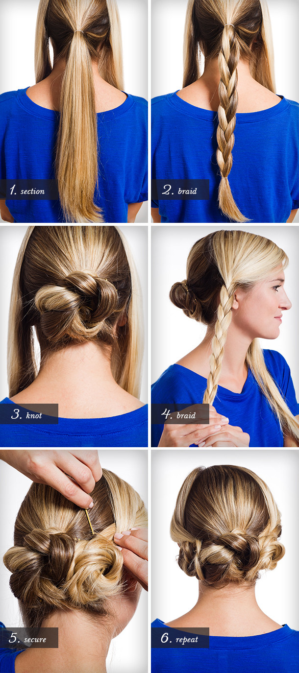 Cute And Easy Step By Step Hairstyles
 Super Easy Step by Step Hairstyle Ideas fashionsy