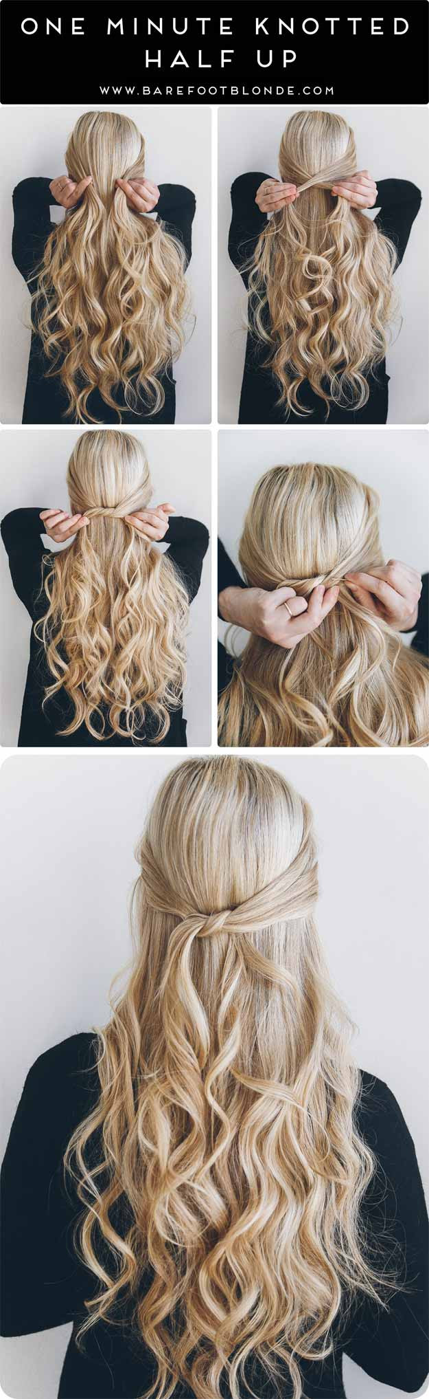 Cute And Easy Step By Step Hairstyles
 35 Best 5 Minute Hairstyles The Goddess