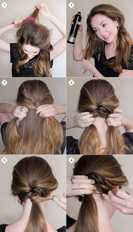 Cute And Easy Step By Step Hairstyles
 Cute Updo Hairstyles Step by Step prettydesigns