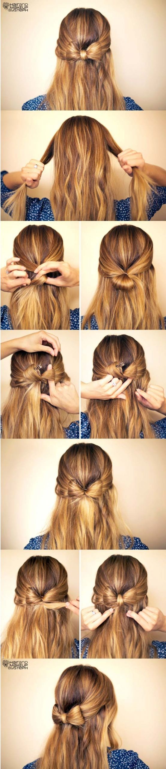 Cute And Easy Step By Step Hairstyles
 15 Cute hairstyles Step by Step Hairstyles for Long Hair