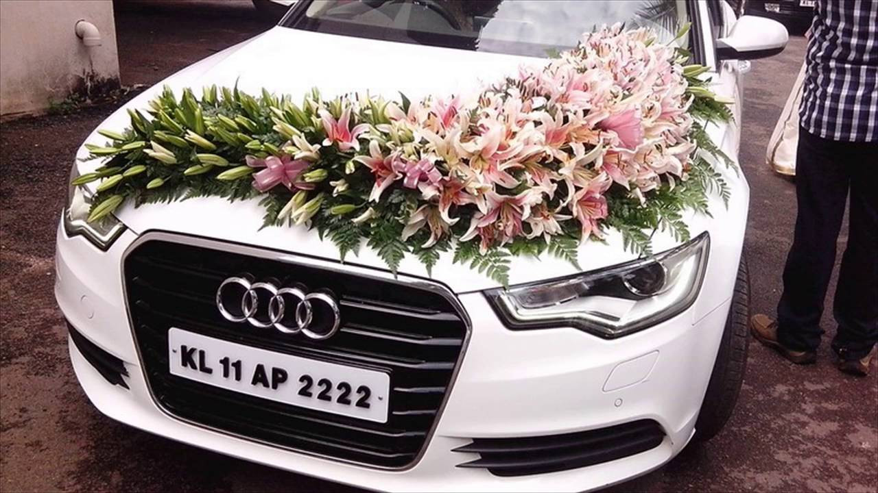 Decorate Wedding Car
 Wedding Car Decoration With Flowers