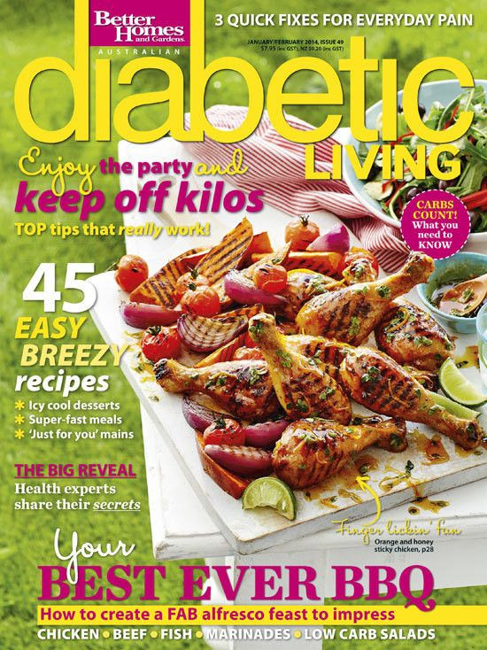 Diabetic Living Magazine Recipes
 Diabetic Living Magazine Australia January February 2014