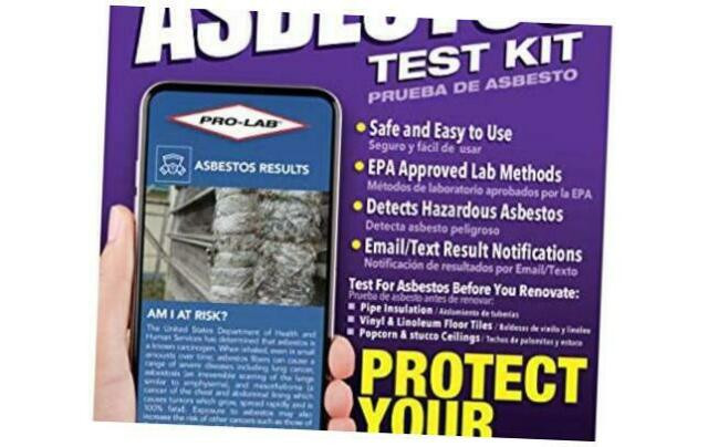 DIY Asbestos Testing Kit
 PRO LAB DIY Asbestos Test Kit You collect the samples