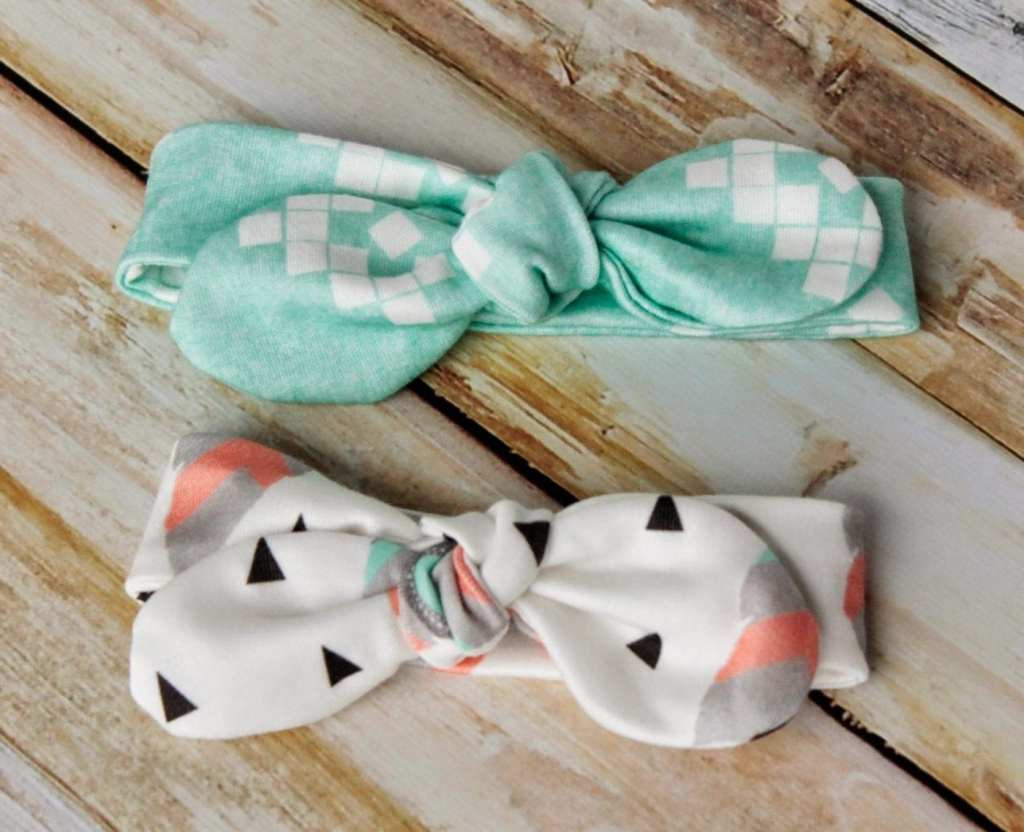 DIY Baby Bow Headbands
 Easy DIY baby headband pattern free sewing Knot Bow