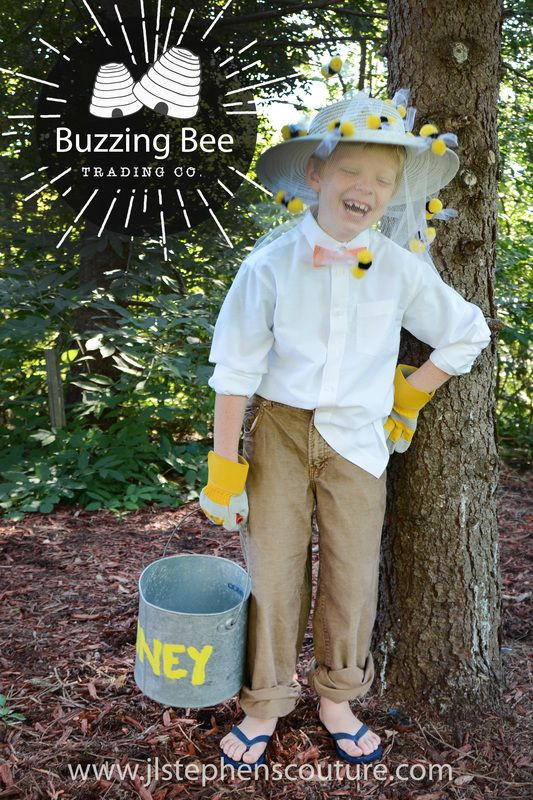 DIY Beekeeper Costume
 DIY Halloween Costume Boy or Girl Bee Keeper Thrifty
