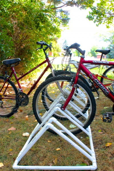 DIY Bike Rack Pvc
 DIY PVC Bike Rack