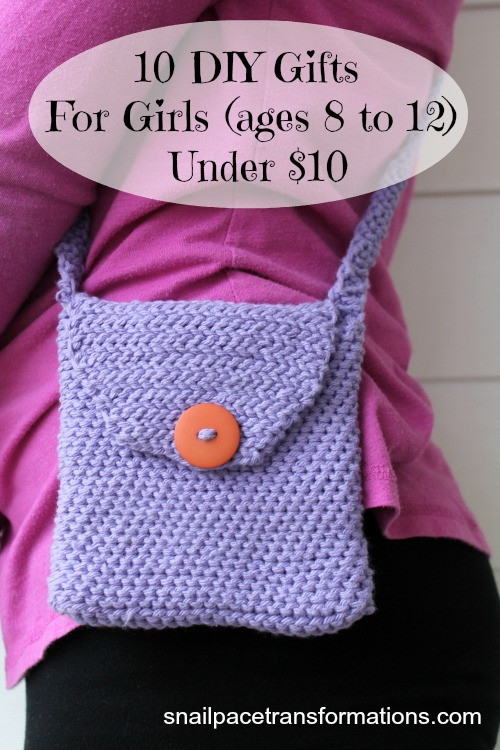 DIY Birthday Gift For Girl
 10 DIY Gifts For Girls Ages 8 to 12 Under $10 Snail