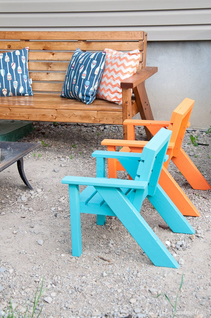 Diy Children Furniture
 Easy DIY Kids Patio Chairs a Houseful of Handmade