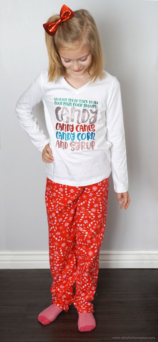 DIY Christmas Pajamas
 DIY Elf Inspired Christmas Pajamas