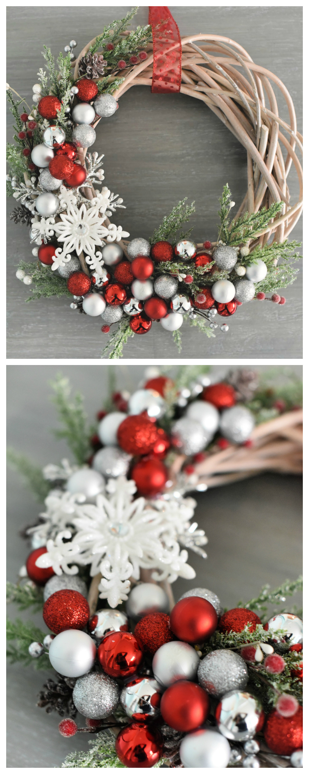 DIY Christmas Reef
 How to Make a Christmas Wreath Crazy Little Projects