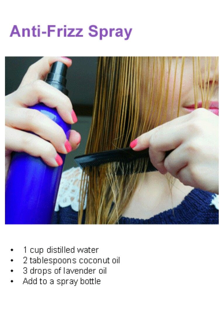 DIY Coconut Oil Hair Spray
 CocoNut Oil on